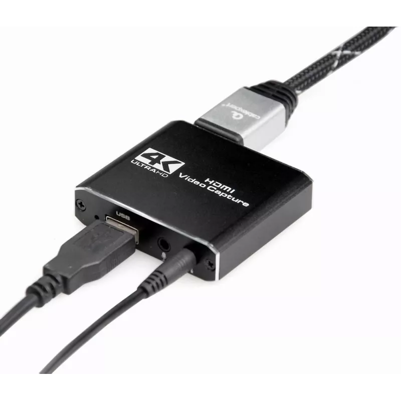 Gembird UHG-4K2-01 Adapter graficzny USB Czarny