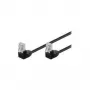 Kabel sieciowy Goobay 96078 Czarny 1m Cat5e F/UTP
