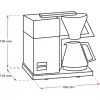 Aromaboy II 1015-02 ekspres do kawy z filtrem czarny
