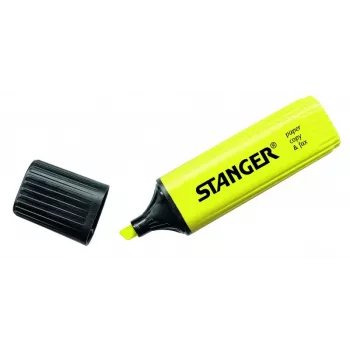 Zakreślacz Stanger 180001000 żółty 1–5 mm, końcówka ścięta, tusz fluorescencyjny
