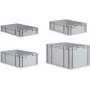 Pojemnik do przechowywania allit ProfiPlus 40,0 x 60,0 x 17,0 cm szary, organizer plastikowy