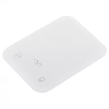 Waga kuchenna Adler | AD 3181w | Działka 1 g | Wyświetlacz LED | Biały