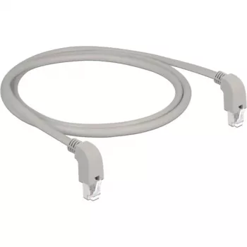 Kabel sieciowy DeLOCK 85877 Cat6a S/FTP 1m szary