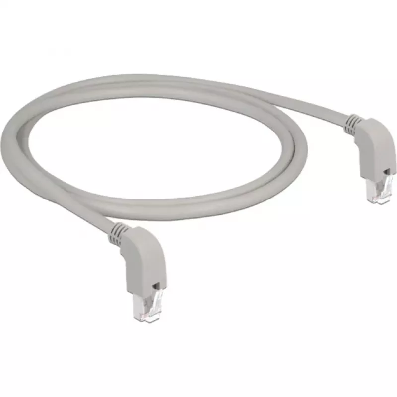 Kabel sieciowy DeLOCK 85877 Cat6a S/FTP 1m szary