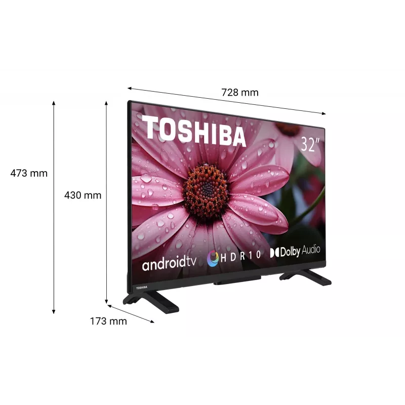 TV Toshiba 32WA2363DG 32 cale HD DLED 1366 x 768