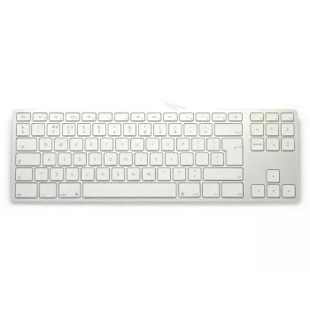 Aluminiowa klawiatura Mac Tenkeyless Srebrna