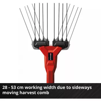 Einhell GE-FS 18/53 Li-Solo Czarny Czerwony Plastik 530 mm 182 cm