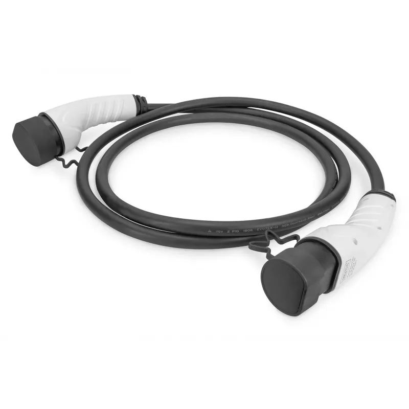 Kabel do ładowania EV Digitus 5 m typ 2 na typ 2 32 A 240 V