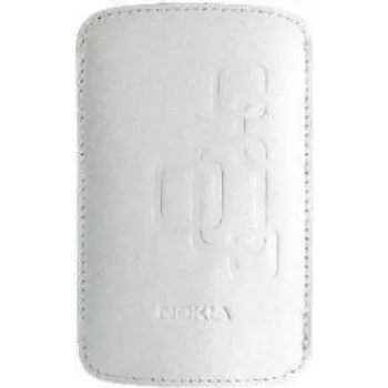Nokia CP-342 etui białe (02707D5) Wykonane ze skóry i ekoskóry wykończone w kolorze białym. Oryginalny produkt NOKIA — MPN: 02707D5 · EAN: