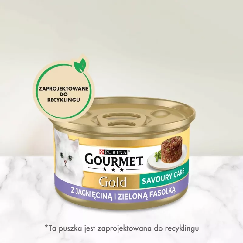 GOURMET GOLD - Pasztet z jagnięciną i fasolką szparagową 85g