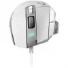 Zestaw myszy gamingowej Logitech G G502 X z twardą podkładką pod mysz G240 — Praworęczna, Optyczna 25600 DPI, USB Typ-A, 13 Przycisków, Biała