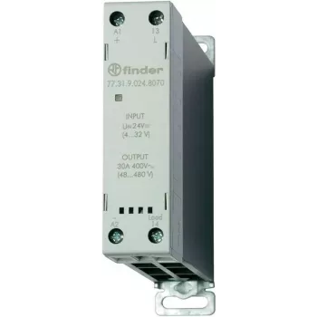 Finder Przekaźnik elektroniczny (SSR), Seria 77 77.31.9.024.8070 1 styk normalnie otwarty 30 A (77.31.9.024.8070)