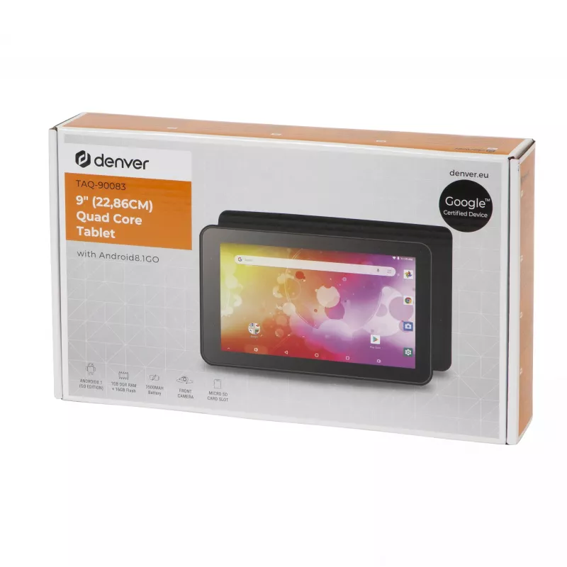 Tablet Denver TAQ-90083 9 cali 1.2 GHz 1 GB RAM 16 GB Android 8.1 Go