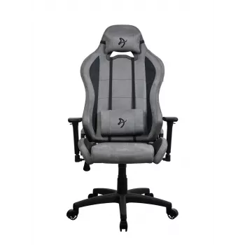 Fotel gamingowy Arozzi Torretta SuperSoft Anthracite — ergonomiczny design, regulowane podłokietniki, odchylane oparcie