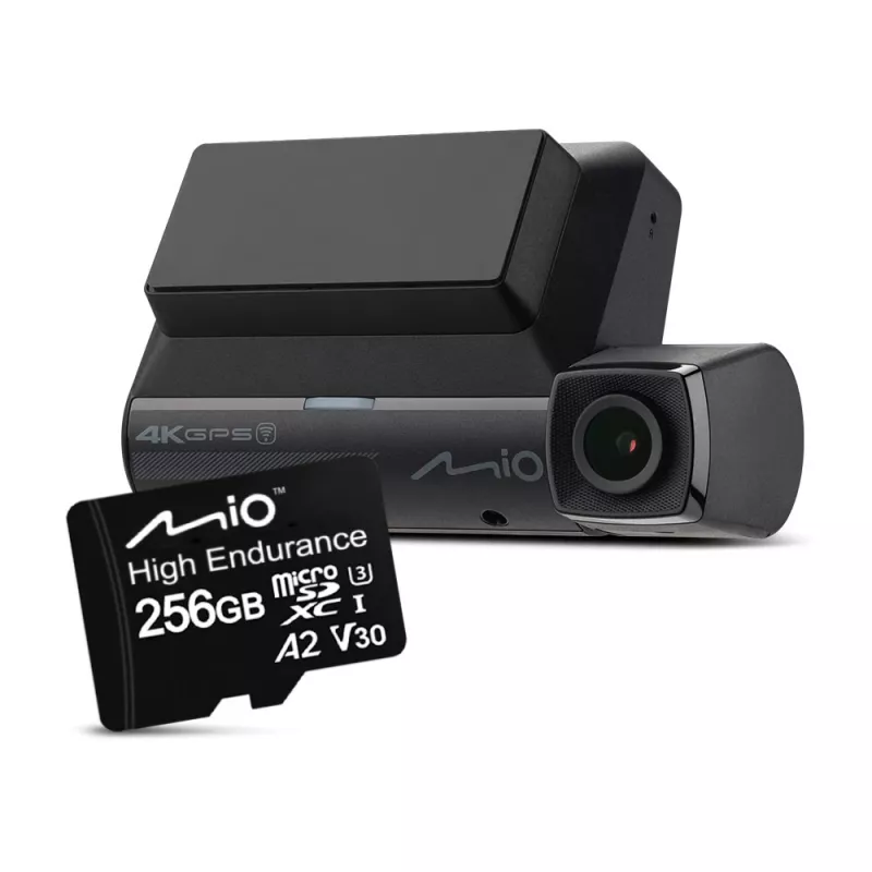Karta pamięci MicroSDXC MIO High Endurance 256 GB UHS‑I do ciągłego nagrywania i użytku na zewnątrz