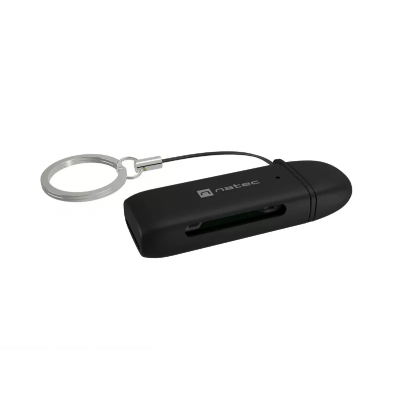 Czytnik kart NATEC SCARAB C SD/Micro SD USB 3.2 Gen 1 Czarny (NCZ-2365)