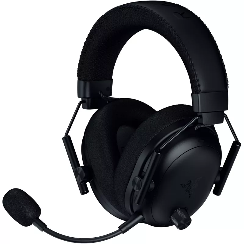 BlackShark V3 Pro, słuchawki gamingowe czarne, ANC, dongle 2,4 GHz, Bluetooth, USB, jack 3,5 mm
