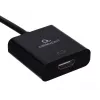 Adapter USB Type-C na HDMI Gembird A-CM-HDMIF-03, USB 2.0/3.2 Gen2, 3840×2160@30Hz, czarny