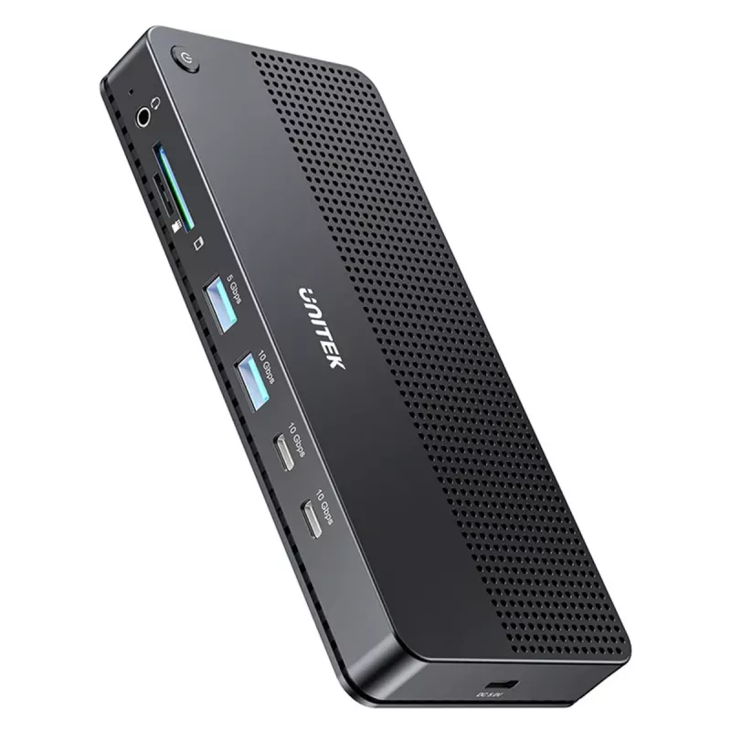 Stacja dokująca UNITEK D1104A01 USB4 przewodowa 100W Power Delivery