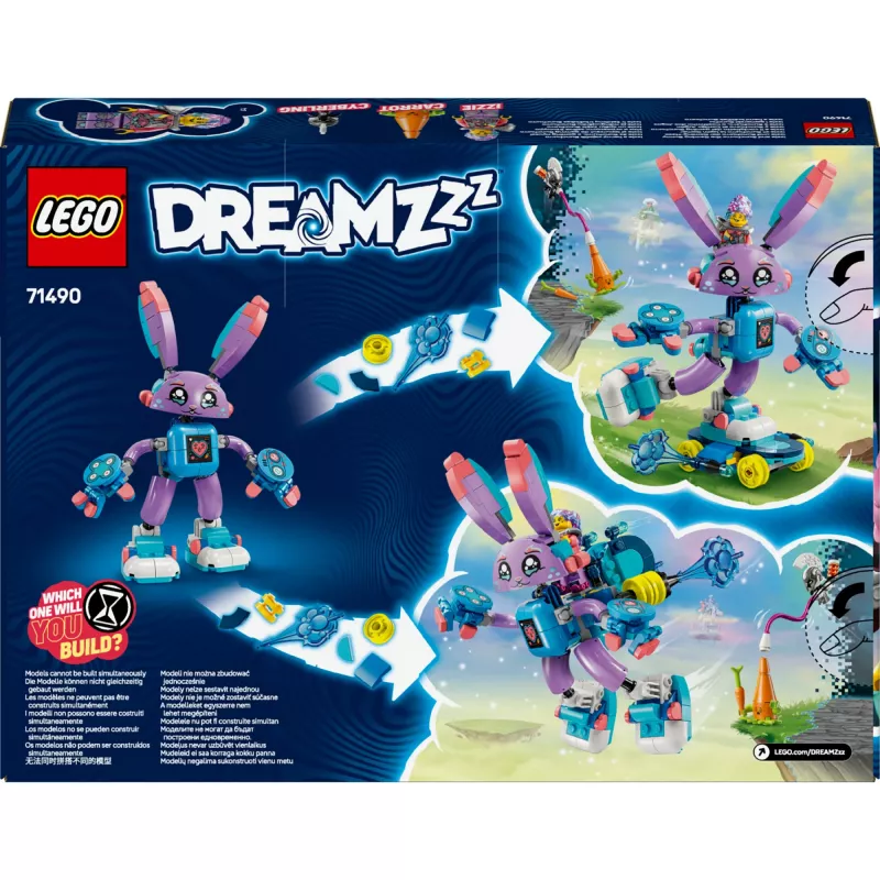 Zestaw LEGO 71490 Dreamzz Izzie i Bunchurro – Króliczek Gracz