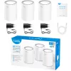 System mesh Wi-Fi Cudy M3000 3-PAK, dwuzakresowy (2,4 GHz / 5 GHz), Wi-Fi 6 (802.11ax), szary, biały, 1 wewnętrzna