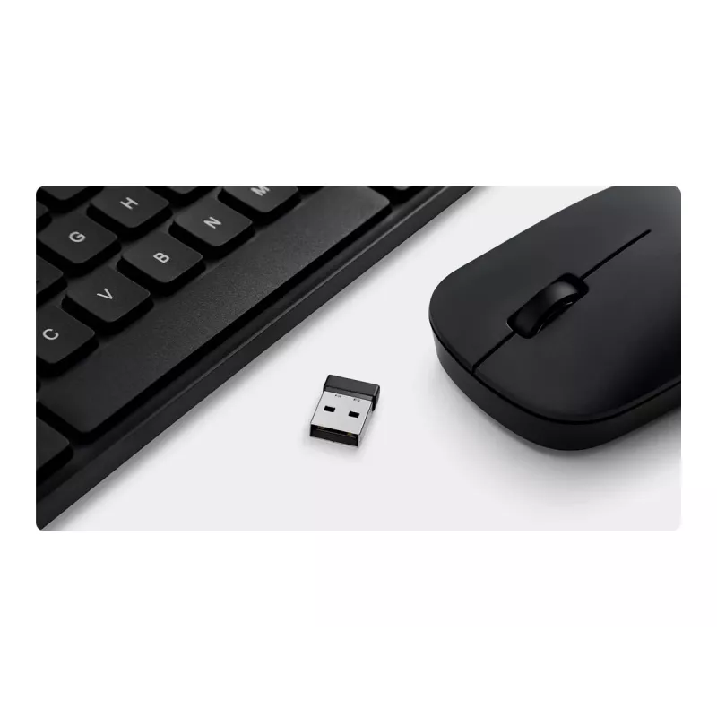 Klawiatura i mysz bezprzewodowa Xiaomi BHR6100GL Full-size 104 klawisze