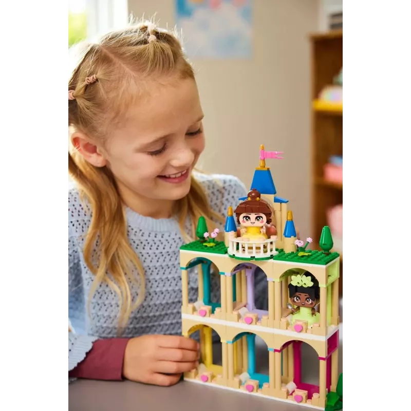 LEGO DISNEY 43291 Mini Belle i Tiana z Zamkiem