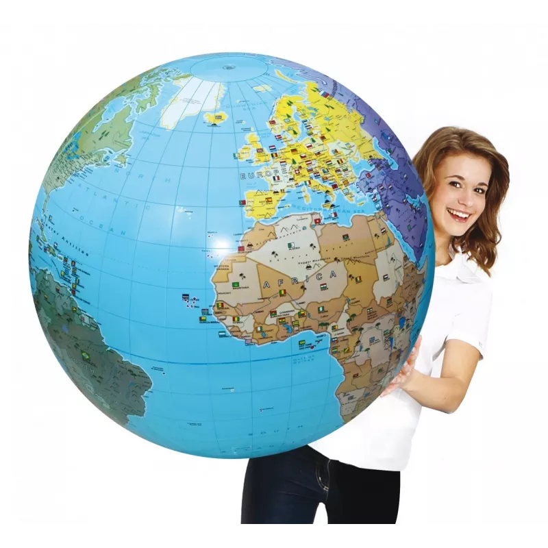 Ball Caly Globus 85 cm - Świat