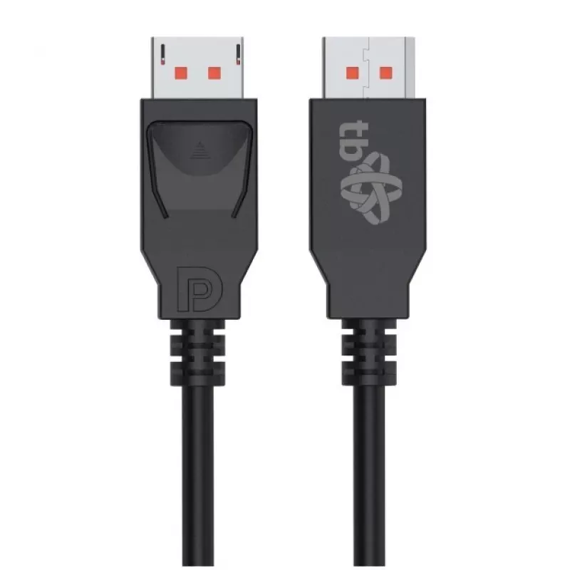 Kabel DisplayPort 2m czarny M/M v 2.1