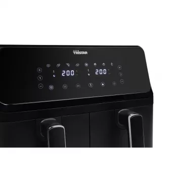 Frytkownica Tristar FR-9026 podwójna 8 L wolnostojąca 2700 W frytkownica beztłuszczowa czarna
