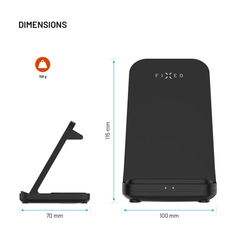 Przenośna stacja zasilania FIXED FIXPOS-U-BK 300W 60000mAh zestaw akumulatorów