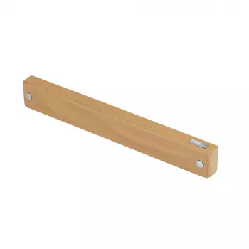 Magnetyczna listwa na noże artelegno 49L drewno bukowe 50 cm — uchwyt na noże montowany na ścianie