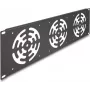 Panel wentylatorowy DeLOCK 66747 szary metal 19 cali szerokość 133 mm głębokość 483 mm