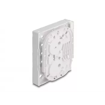 DeLOCK Optical Fiber Connection Box FTTH do montażu na ścianie 4 x SC Simplex LC Duplex biały