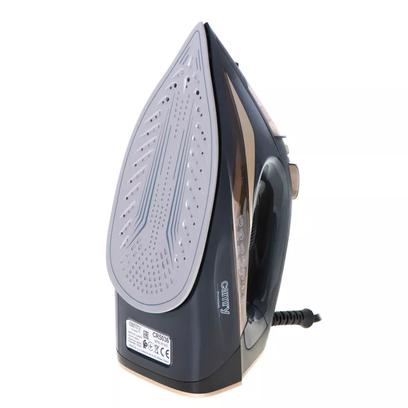 Żelazko parowe Camry CR 5036 — 3400 W, zbiornik 360 ml, wydatek pary 50 g/min