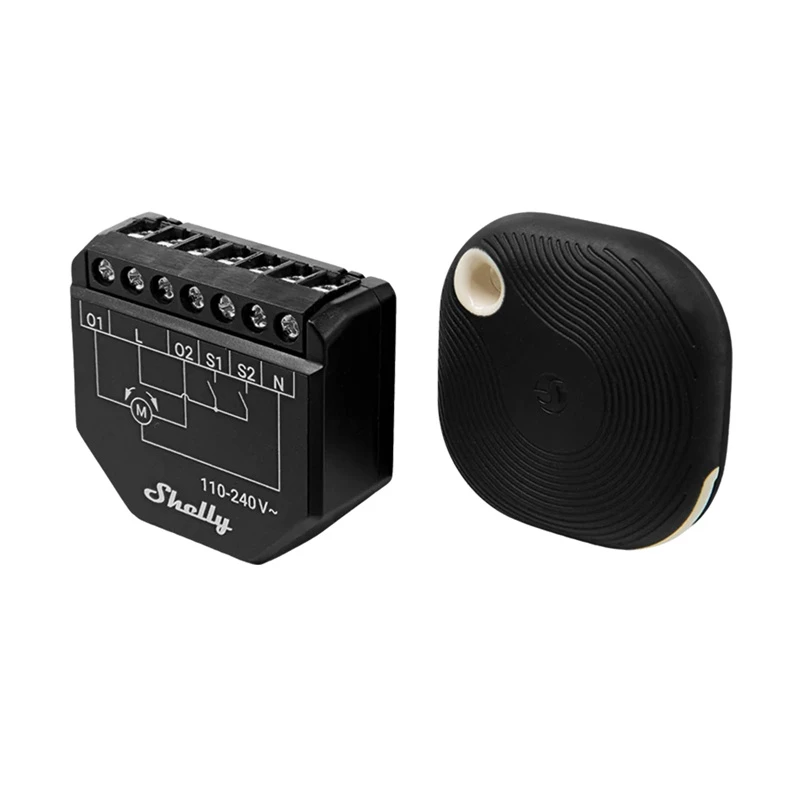 Kontroler rolet WiFi Shelly Shutter BLU (Shelly_Shutter_BLU_1) przycisk Bluetooth, wytrzymała obudowa