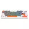 Klawiatura gamingowa Savio ASTRAL WHITE JADE 3 KOLORY USB QWERTY US International