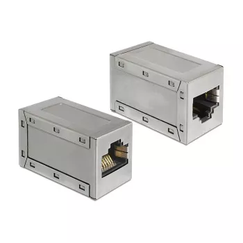 adapter złącza złącza DeLOCK 86088 RJ45 Szary