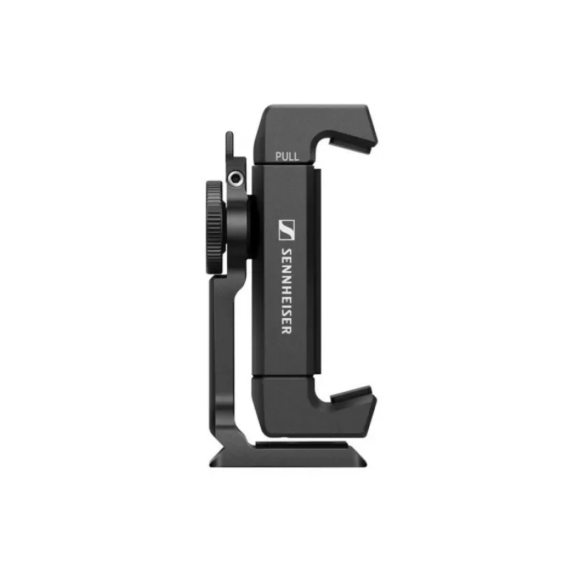 Sennheiser MKE 400 Mobile Kit - pojemnościowy, superkardioidalny mikrofon z filtrem dolnoprzepustowym i statywem Manfrotto
