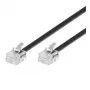Wentronic Goobay kabel antenowy, czarny, 2,5 m – wtyk koncentryczny na wtyk koncentryczny (68148)