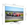 Telewizor Thomson Q70 Series 55QG7C14 139,7 cm (55 inch) 4K Ultra HD Smart TV Wi-Fi Czarny 350 cd/m²