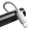 Baseus Simple Wisdom Data kabel Kit USB-C do Lightning PD 20W (2 szt./zestaw) 1,5 m biały
