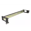Panel na szynę DIN DeLOCK 67031 Czarny Metal 19 cali 482,6 mm