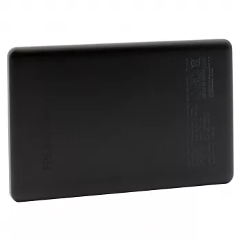 Powerbank RealPower PB-5000 MAG 5000 mAh, ładowanie bezprzewodowe, USB-C, 20 W, czarny