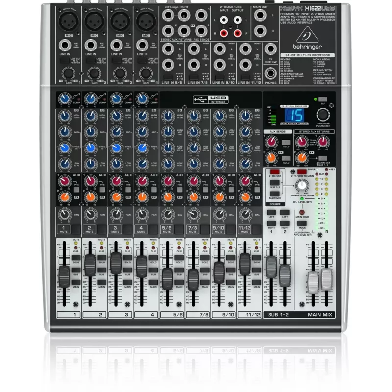 Behringer X1622USB mikser audio 16 kanałów 10 - 200000 Hz