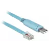 DeLOCK Adapter USB 2.0 Typ-A męski na Szeregowy RS-232 RJ45 męski 2m niebieski