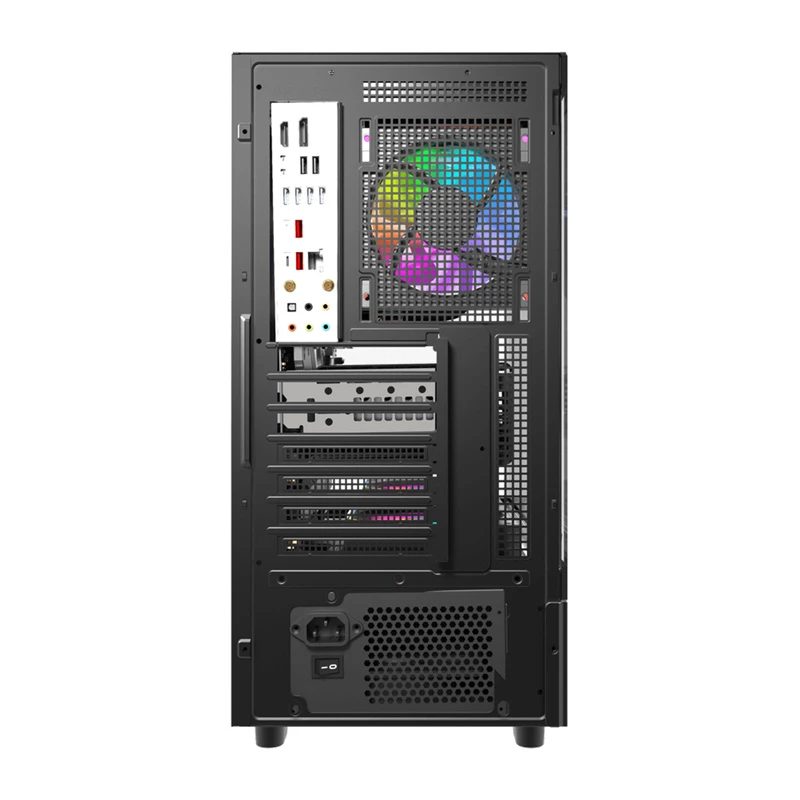 Obudowa komputerowa DarkFlash DS950 (czarna) — kompatybilna ze standardem mid-tower ATX