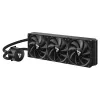 Zestaw chłodzenia cieczą SAVIO NOX 360 mm (3 wentylatory 120 mm, miedziana podstawa, aluminiowy radiator) Czarny, 600–1800 RPM