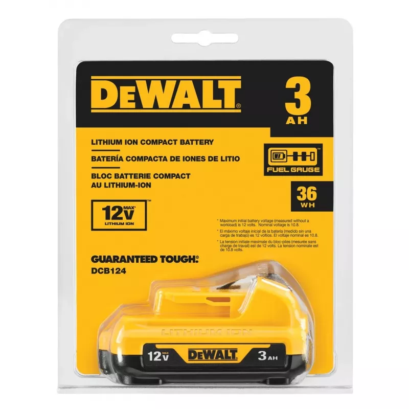 DeWALT DCB124-XJ akumulator/ładowarka do narzędzi bezprzewodowych