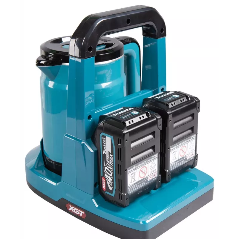 Czajnik elektryczny Makita KT001GZ 0,8 l czarny, niebieski